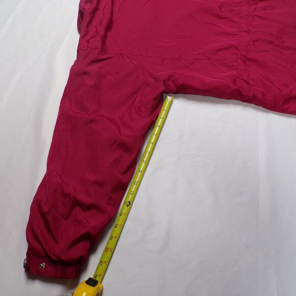 VINTAGE LADIES RED PARKA COAT - Picture 9 of 9